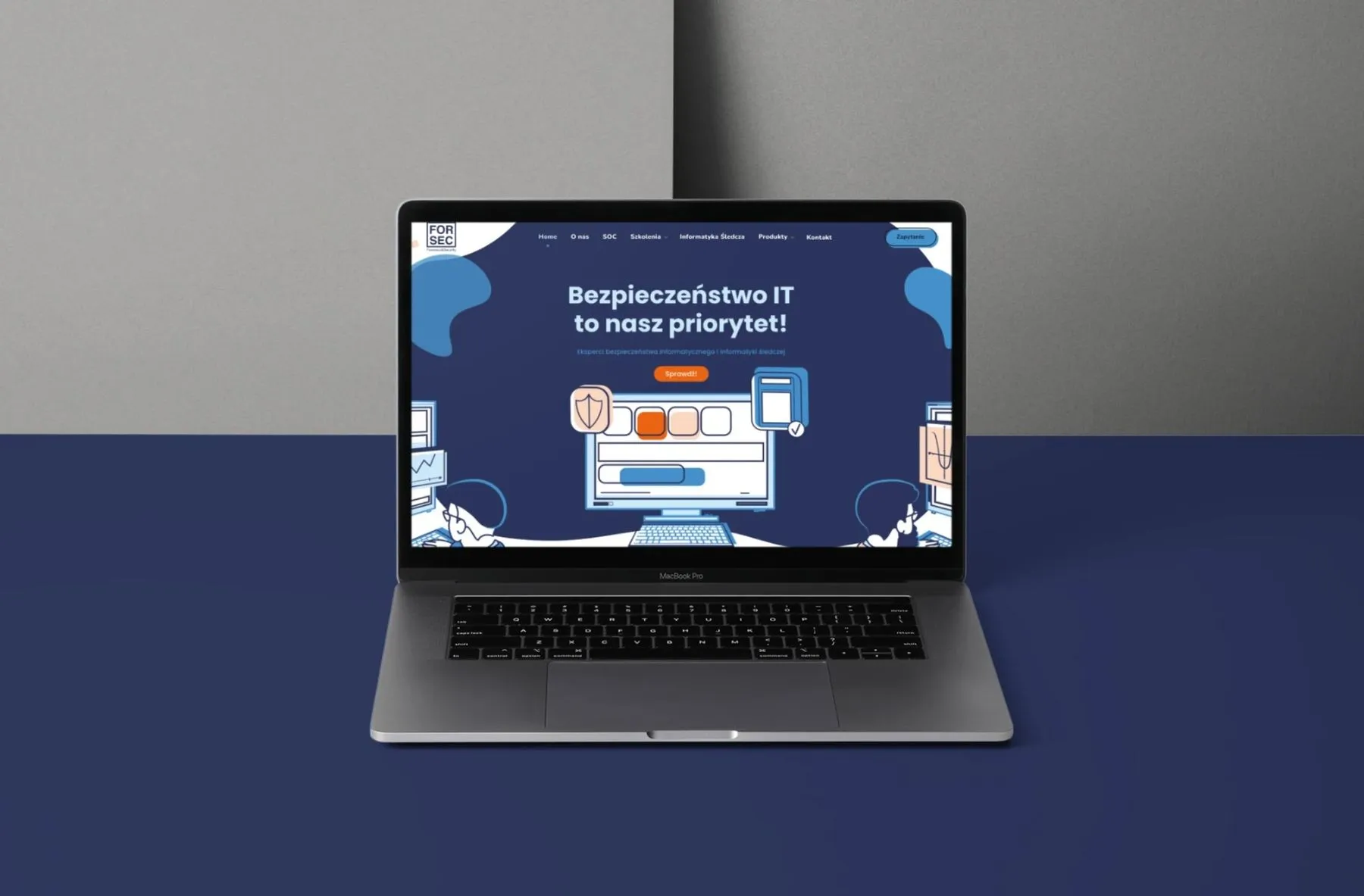 forsec.pl - Projekt Strony Internetowej ForSec SA Katowice