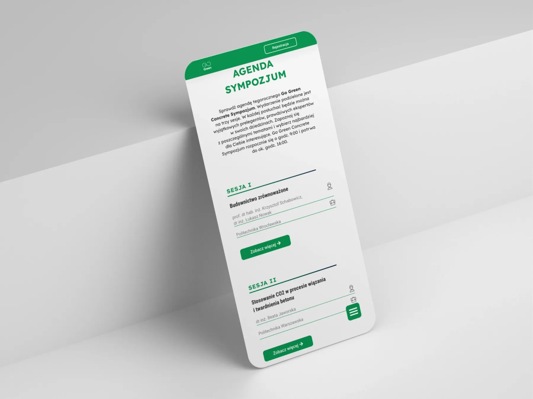 Responsywny layout dopasowany do urządzeń mobilnych i desktopowych.