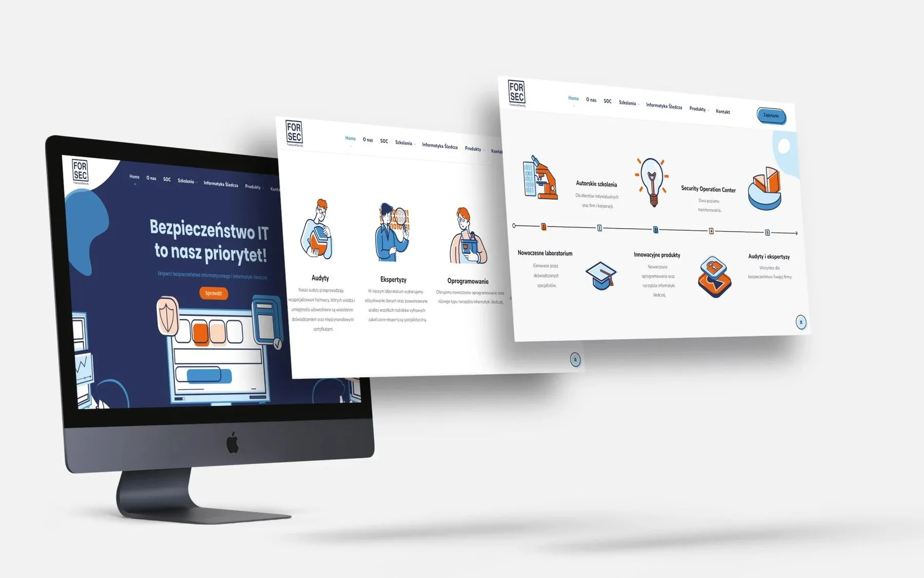 forsec.pl - Projekt Strony Internetowej ForSec SA Katowice